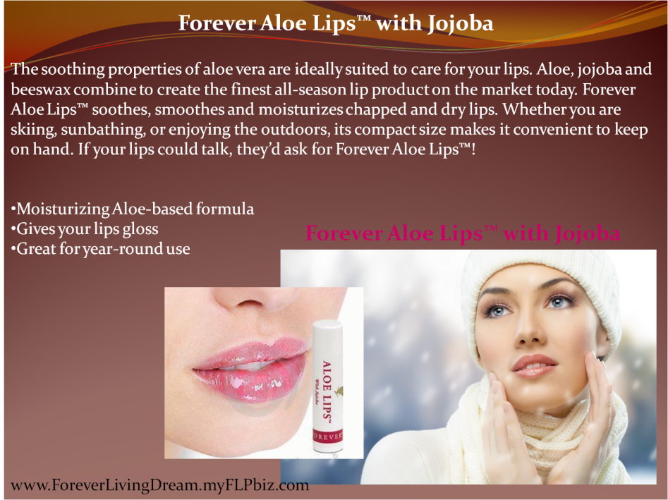 Forever Aloe Lips™ with Jojoba