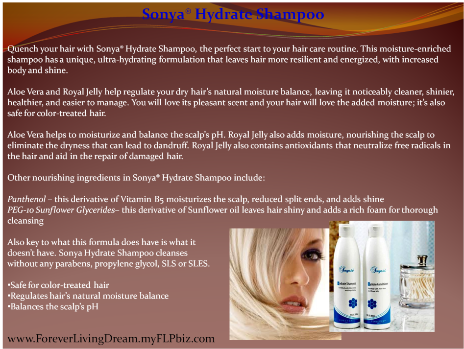 Sonya® Hydrate Shampoo