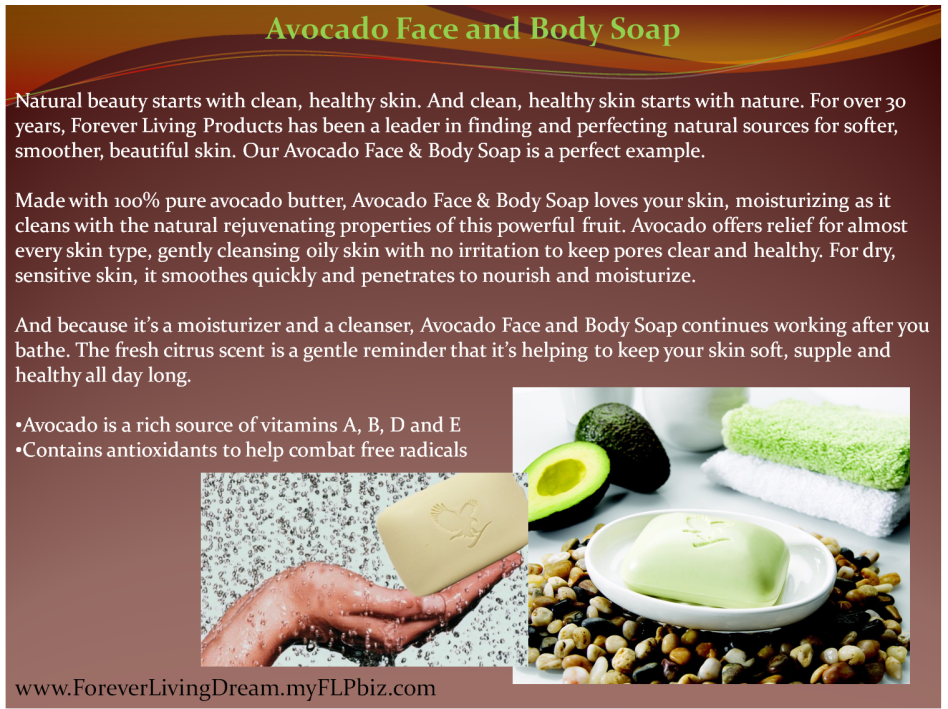 Avocado Face and Body Soap